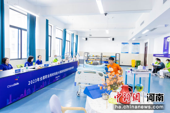 图为比赛现场。张旭辉 摄
